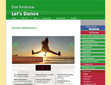 Tablet Screenshot of letsdance-varel.de